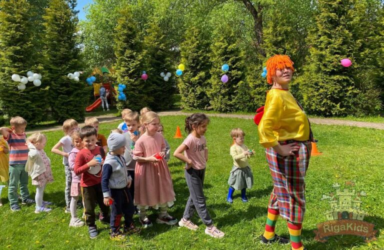 Праздник для детей 1-го июня в детском саду RigaKids